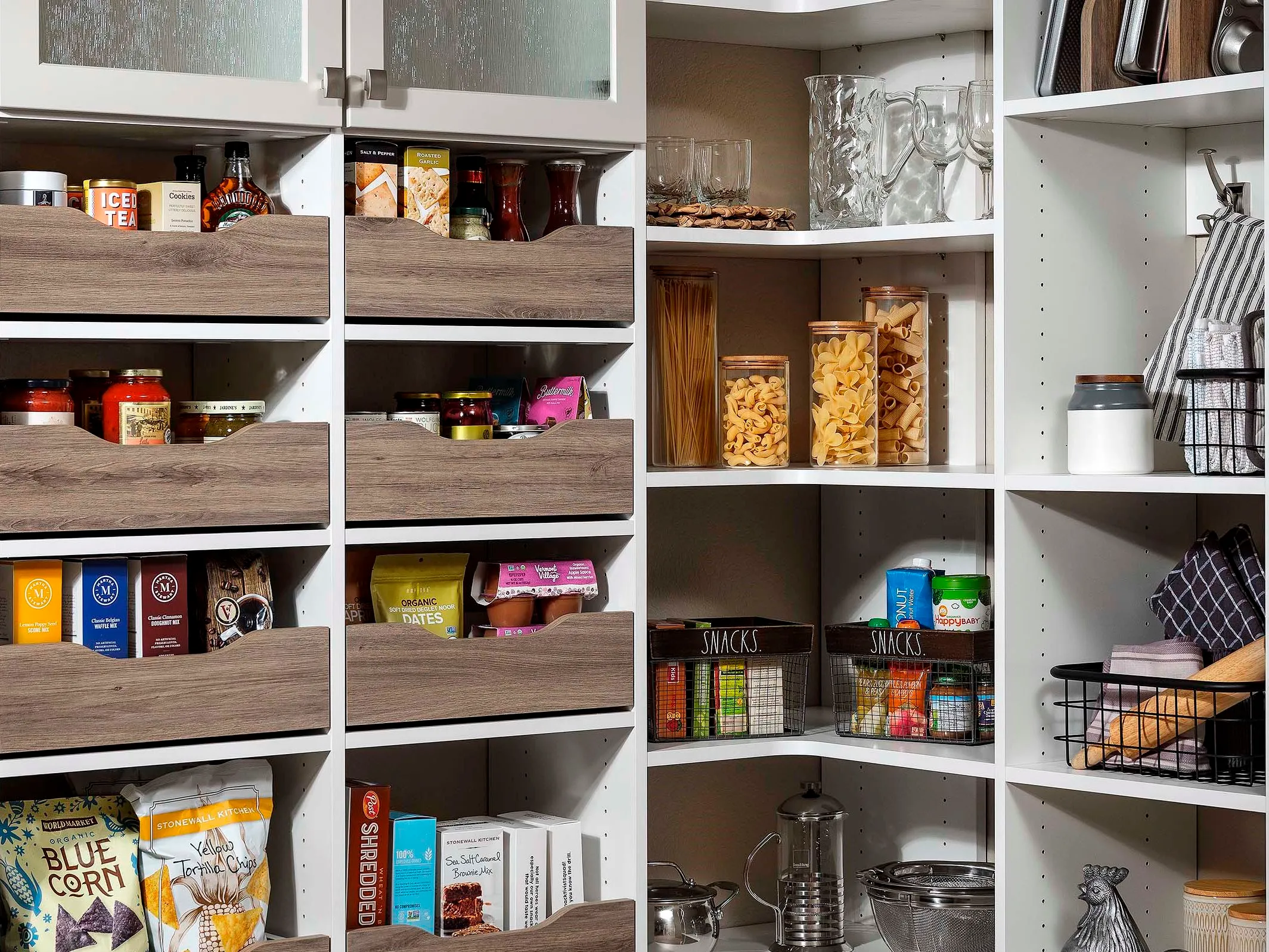 Custom Kitchen Pantry Organizers | Clever Quarters Vancouver